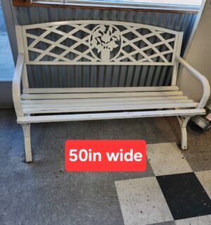j7- Metal Park Bench