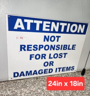 j41- Attention Sign - Image 1
