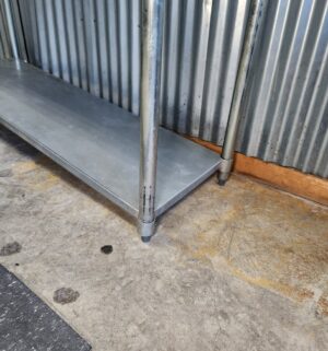 j53- Stainless Steel Prep Table. 5ft - Image 2