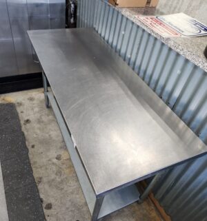 j53- Stainless Steel Prep Table. 5ft - Image 3