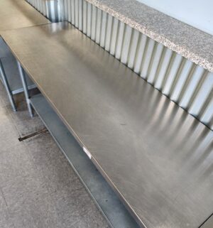 j55- Stainless Steel Prep Table. 6ft - Image 2