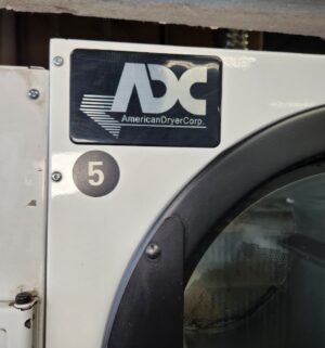 j60- American Dryer Corp 333D ADC Stack Dryer. No Panel or Coin Slot Keys - Image 3