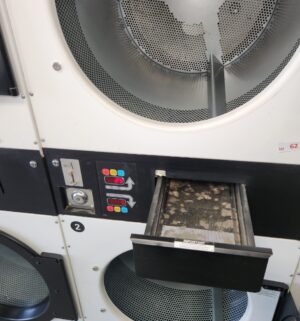j62- American Dryer Corp 333D ADC Stack Dryer. No Panel or Coin Slot Keys - Image 6
