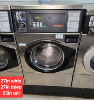 j76- Speed Queen Commercial Front Load Washer. No Panel or Coin Slot Keys. - Image 1