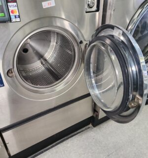 j83- Dexter Commercial Washer. T-600. 4 Load. No Panel or Coin Slot Keys. Out of Order Sign - Image 4
