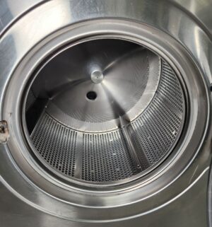 j83- Dexter Commercial Washer. T-600. 4 Load. No Panel or Coin Slot Keys. Out of Order Sign - Image 5
