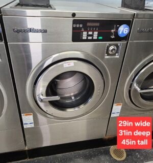 j95- Speed Queen Commercial Washer Model SCT030. No Panel or Coin Slot Keys - Image 1