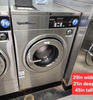 j96- Speed Queen Commercial Washer Model SCT030. No Panel or Coin Slot Keys - Image 1