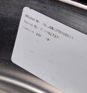 j97- Huebsch Commercial Washer. No Panel or Coin Slot Keys - Image 7