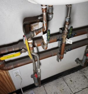 j101- Paloma Gas Water Heater Model PH-24AM-DN. Buyer to Carefully Remove & Disconnect. - Image 3
