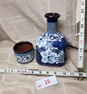 L15- Talavera tequila set