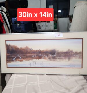 L17- Original Watercolor Signed. 1991