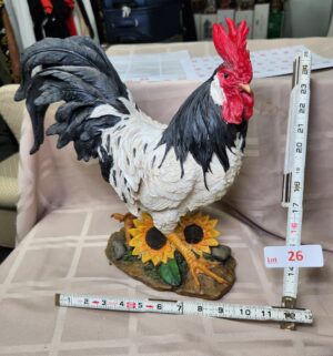 L26- Large Resin Chicken Statue