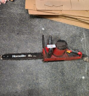 L32- Homelite 16 inch Electric Chainsaw. Tested/Works - Image 1