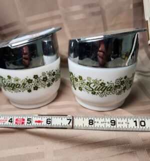 L46- Gemco Spring Blossom "Crazy Daisy" sugar bowls - Image 2