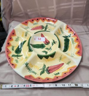L52- Hausen Ware Chip/Dip Platter - Image 1