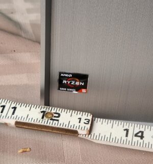 L54- HP Pavillon Desktop w/ 20in Monitor. AMD RYZen 5000 Series. Admin Locked. No Password. - Image 3