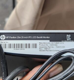 L54- HP Pavillon Desktop w/ 20in Monitor. AMD RYZen 5000 Series. Admin Locked. No Password. - Image 5