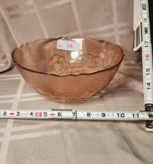 L58- Glass Bowl - Image 1