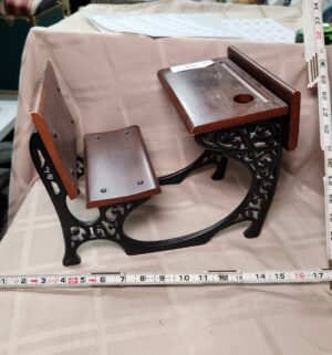L64- American Girl Doll Iron School Desk - Image 2