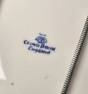 L78- Vintage Blueware Plates - Image 3