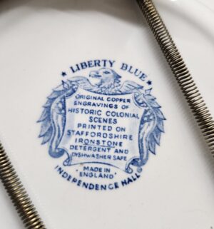 L79- 3 Blueware Plates - Image 3