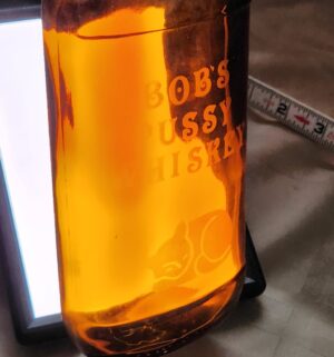 L87- Cat Whiskey Bottle - Image 2