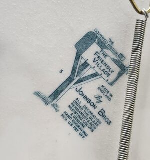L96- The Old Mill Johnson Bros Plates - Image 3