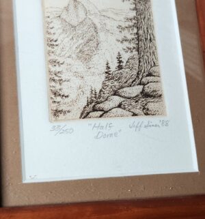 L101- Art Work Yosemite Falls, Half Dome - Image 3