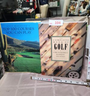 L104- Golf Books - Image 1