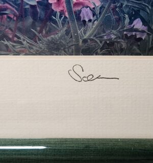 L108- Signed Floral Prints - Image 2