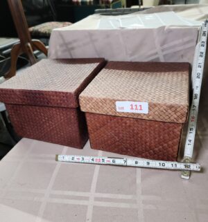 L111- Woven Boxes - Image 1