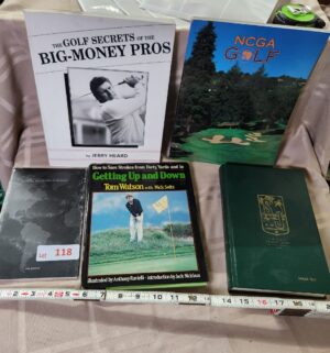 L118- Golf Books - Image 1