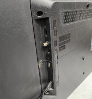 L129- Samsung 42 inch Smart TV w/ remote. Scene issue at bottom - Image 6