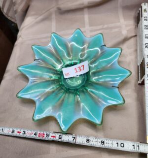 L137- Fostoria Heirloom Starburst Dish - Image 1