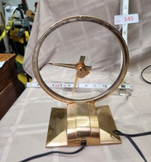 L145- Jefferson Golden Hour Electric Clock 580-101 MCM - Image 2