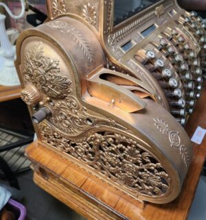 L155- Stunning Antique National Cash Register Model 452. Fully Restored & Operational - Image 14