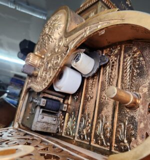 L155- Stunning Antique National Cash Register Model 452. Fully Restored & Operational - Image 17