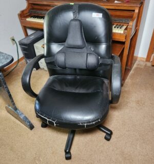 n81- Office chair w/ back support