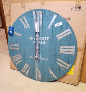 m10- Pier 1 Wall Clock. 30 inch
