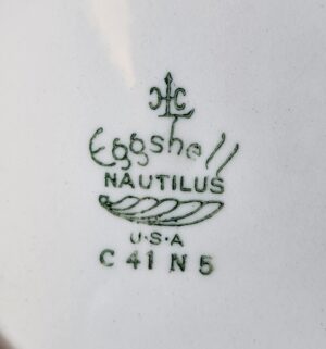 m18- Antique Set of Eggshell Nautils USA - Image 3