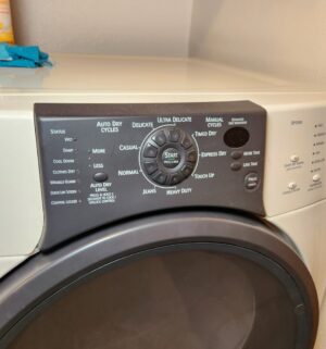 m21- Kenmore Elite Front Loader Electric Dryer. Full Tested/works - Image 3