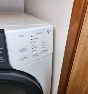 m21- Kenmore Elite Front Loader Electric Dryer. Full Tested/works - Image 4