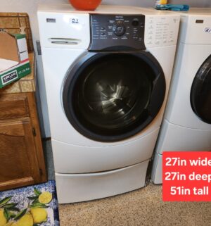 m22- Kenmore Elite Front Loader Washer. Fully Tested/works