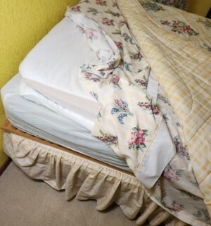 m33- Bedding & Pillows for a full bed. - Image 3