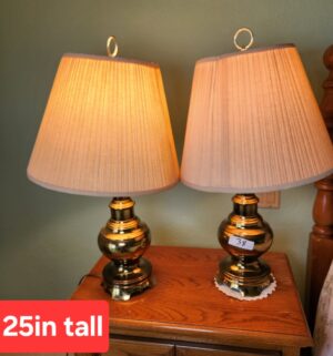 m38- Pair of Table Lamps - Image 1