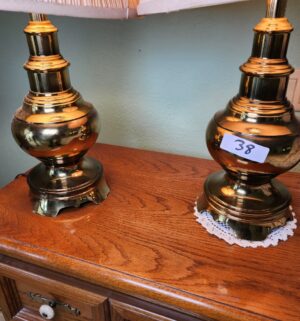 m38- Pair of Table Lamps - Image 2