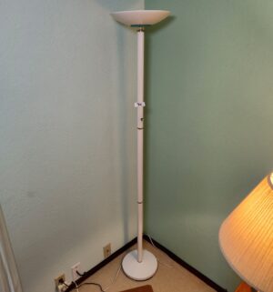 m39- Torchiere Floor Lamp. 6ft tall - Image 1