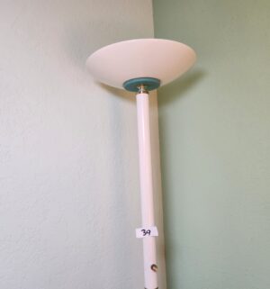 m39- Torchiere Floor Lamp. 6ft tall - Image 2