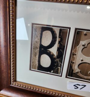 m57- Signed Believe Art. Great Frame - Image 2